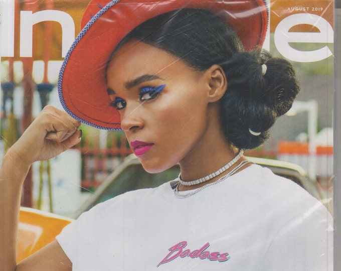 InStyle August 2019 Janelle Monae  (Magazine: Fashion, Lifestyle)