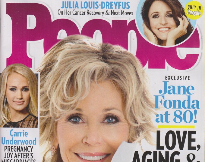 People October 1, 2018 Jane Fonda at 80! Love, Aging & What I've Learned