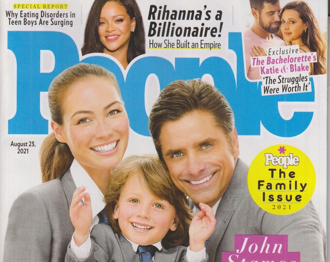 People August 23, 2021 John Stamos My Family Changed My Life  (Magazine: Celebrity, General Interest)