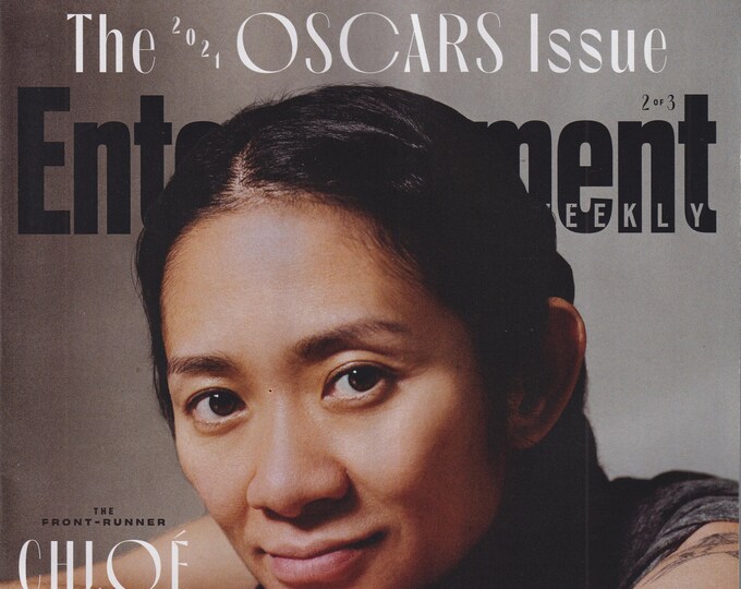 Entertainment Weekly May 2021 Chloe Zhao - The 2021 Oscars Issue (Magazine: Movies, Music, TV, Celebrities)