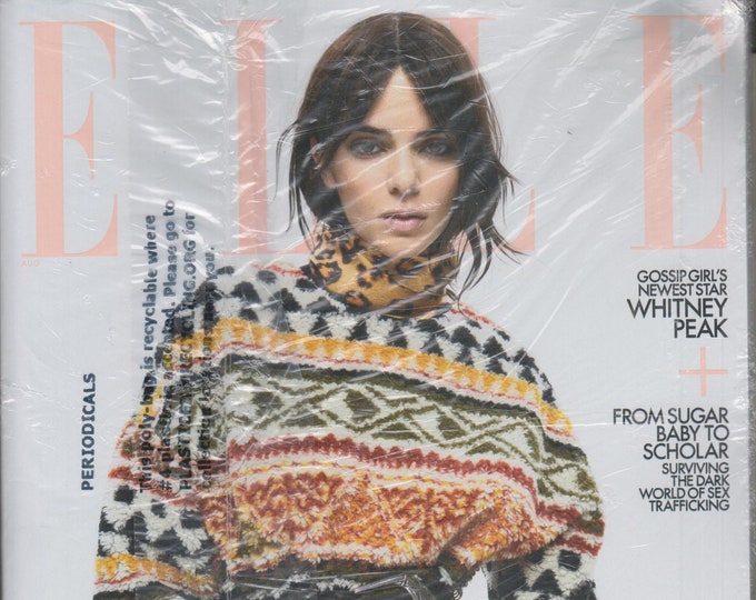 Elle August 2021 Kendall Jenner in the Best and Boldest Fall Looks  (Magazine: Women's, Fashion)