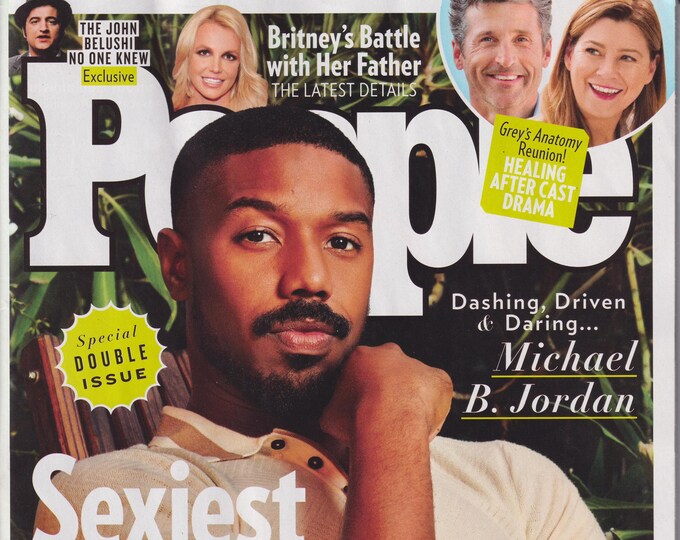 People November 30, 2020 Michael B Jordan Sexiest Man Alive  (Magazine, Celebrities)