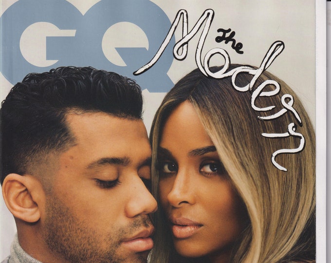 GQ  March 2021 Ciara and Russell Wilson - The Modern Lovers Issue (Magazine: Men's, General Interest)