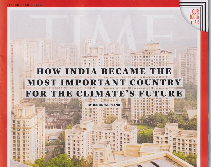 Time January 30 - February 6, 2023 India and Climate Change  (Magazine: News, Current Events, General Interest)