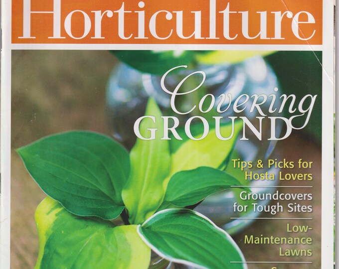 Horticulture September October 2012 Hosta, Groundcovers, Bulbs, Fall Gardening Guide, Green Flowers,  Lawns (Magazine: Gardening)
