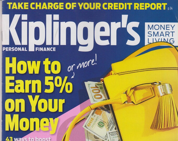 Kiplinger's Personal Finance June 2015 How to Earn 5% or More on Your Money (Magazine, Personal Finance)