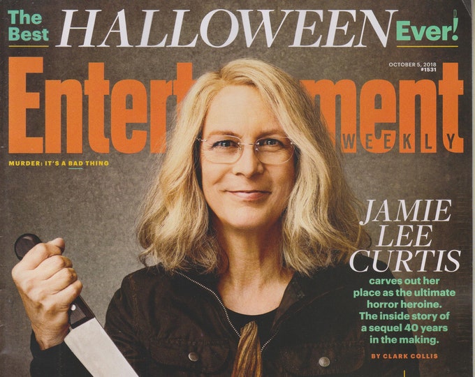 Entertainment Weekly October 5, 2018 Jamie Lee Curtis The Best Halloween Ever! (Magazine: Celebrity, Movies)