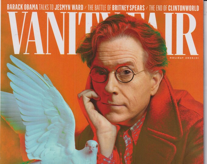 Vanity Fair Holiday 2020/21 Stephen Colbert Give Peace a Chance! (Magazine: General Interest)