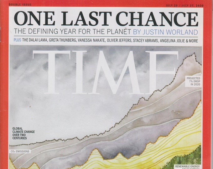 Time July 20 /July 27, 2020 One Last Chance (Global Warming)  (Magazine: Current Events, Nonfiction)