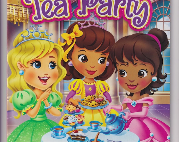 Princess Tea Party Coloring and Activity Book - Lots of Fun Activities Inside (Paperback: Children's)  2024