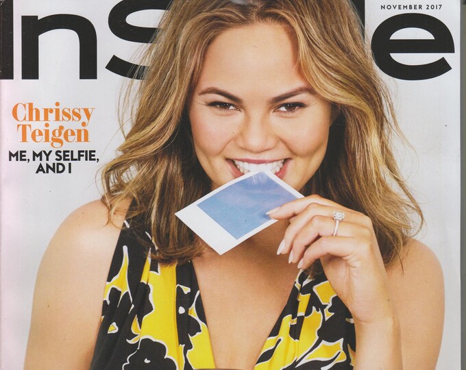 In Style November 2017 Chrissy Teigen Me, My Selfie, and I