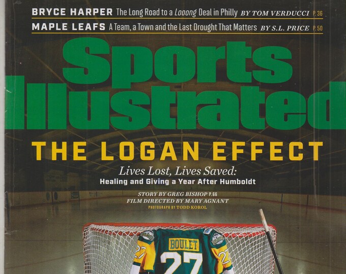 Sports Illustrated  March 11, 2019 The Logan Effect (Magazine: Sports)