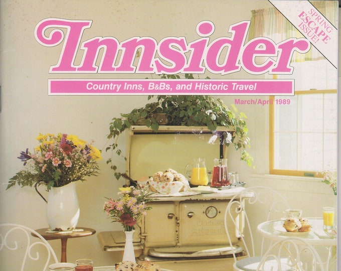 Innsider March/April 1989 Spring Escape Issue, Nebraska Surprises, Sally Jessy Raphael, Historic Portsmouth  (Magazine: Travel)