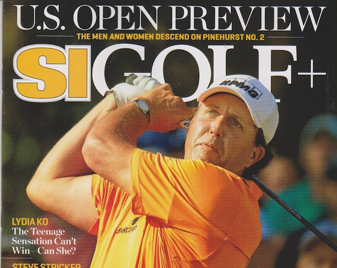 SI Golf + June 9,2014 Phil Mickelson Lefty's Last Hurdle - US Open Preview (Magazine: Golf, Sports)