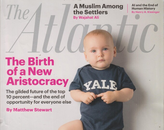 The Atlantic June 2018 The Birth of a New Aristocracy, Seth Meyers, NRATV, Mars  (Magazine: Politics, Current Events, Nonfiction)