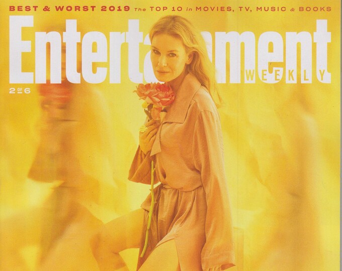 Entertainment Weekly January 2020 Renee Zellweger Entertainer of the Year (Magazine: Movies, Music, Film, TV,  Books, Celebrities)