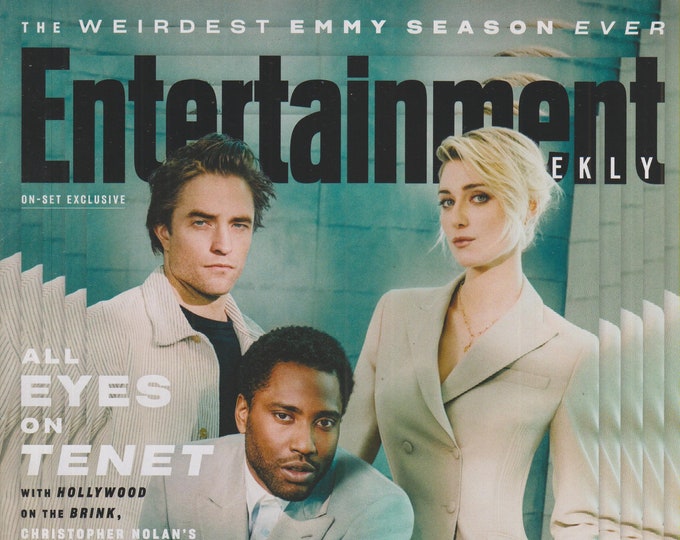 Entertainment Weekly July 2020 All Eyes on Tenet   (Magazine: Movies, Music, Film, TV,  Books, Celebrities)