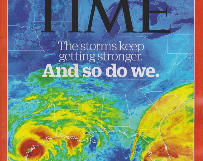 Time September 25, 2017 A Perfect Storm, Hurricane Irene, Vietnam War Revisited, (Magazine: Commentary, News, Politics)