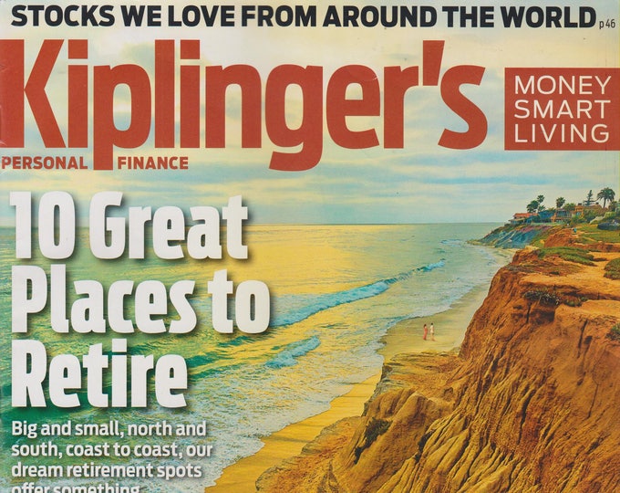 Kiplinger's Personal Finance August 2015 10 Great Places to Retire (Magazine, Personal Finance)