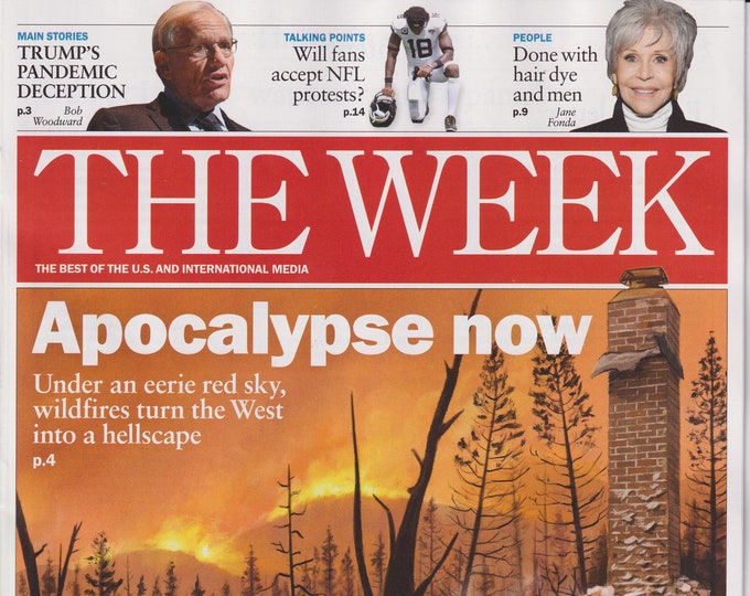 The Week September 25, 2020 Apocalypse Now , Wild Fires, Donald Trump, NFL Protests, Jane Fonda (Magazine: Current Events, News)