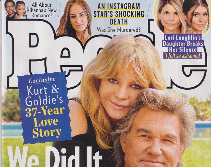 People  December 21, 2020 Kurt Russell & Goldie Hawn's 37 Year Love Story  (Magazine, Celebrities)