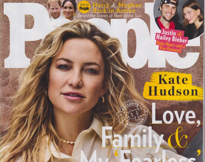 People May 27, 2024 Kate Hudson, Prince Harry, Justin Bieber (Magazine: Celebrity, Gossip)