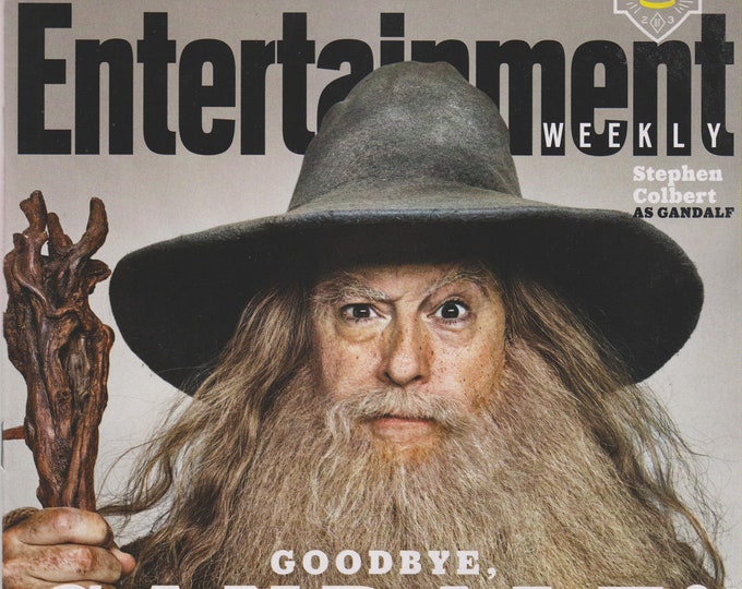 Entertainment Weekly December 19, 2014 Stephen Colbert - Goodbye Gandalf!  (Magazine: Movies, Music, TV, Celebrities)