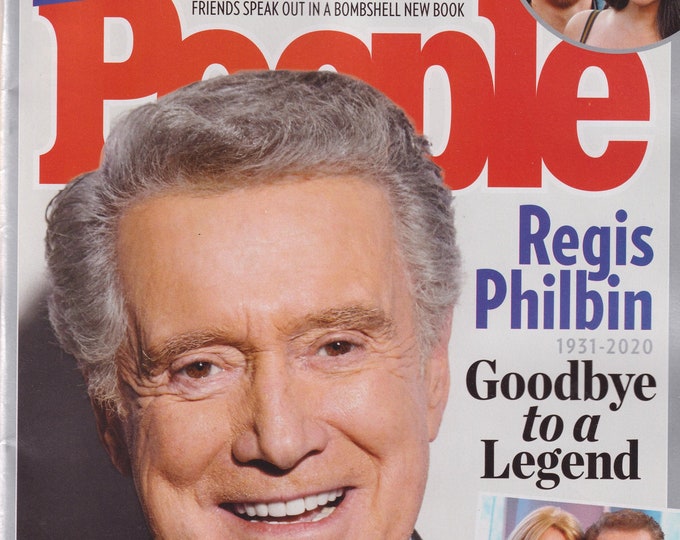 People August 10, 2020 Regis Philbin Goodbye to a Legend  (Magazine, Celebrities)