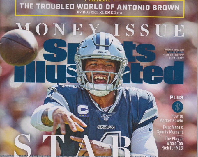 Sports Illustrated September 23-30, 2019 Star Power Dak Prescott  (Magazine: Sports)