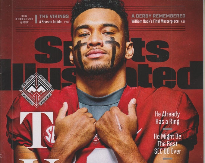 Sports Illustrated December 31, 2018 Tua Tagovailoa - College Football Player Preview (Magazine, Sports)