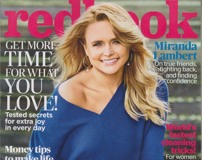 Redbook November 2017 Miranda Lambert On True Friends, Fighting Back and Finding Confidence