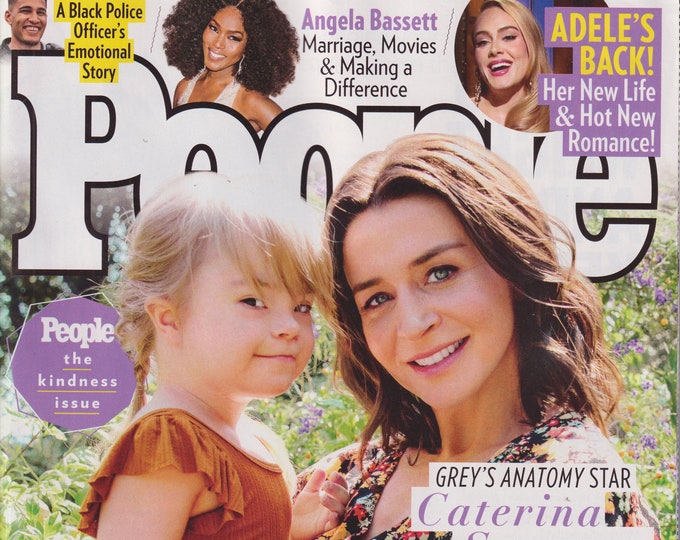 People November 9, 2020 Caterina Scorsone, Angela Bassett, Adele  (Magazine, Celebrities)