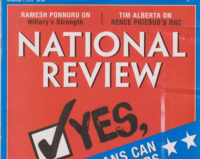 National Review November 2, 2015 Republicans Can Will Black Voters  (Magazine: Politics, News)