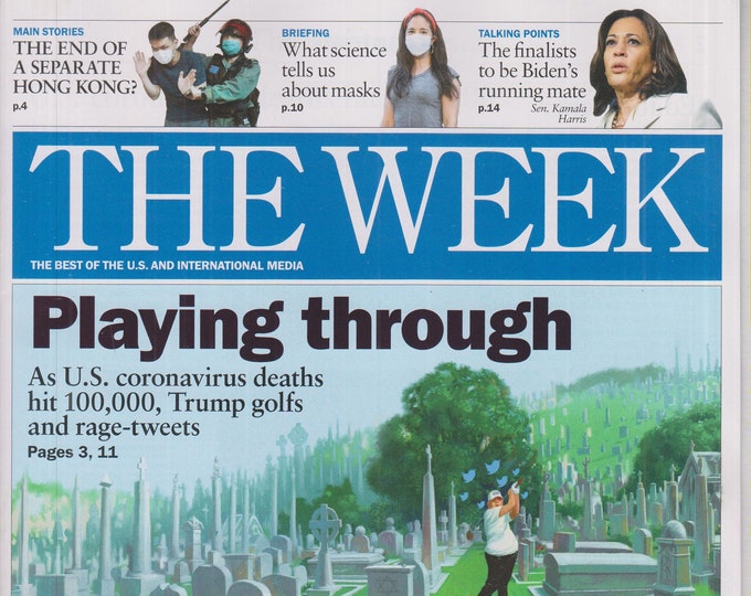 The Week June 5, 2020 Donald Trump, Hong Kong, Wearing Masks, Kamala Harris (Magazine: Current Events, News)
