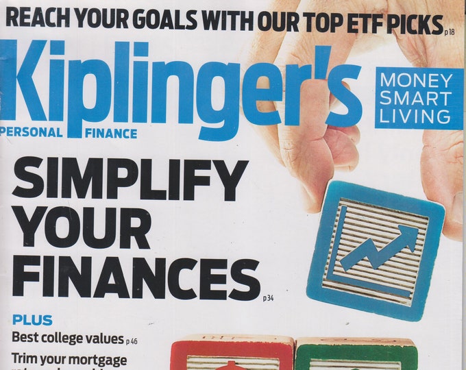 Kiplinger's September 2019 Simply Your Finances  (Magazine: Personal Finance)