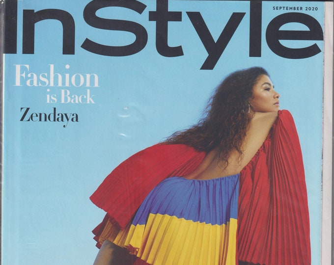 InStyle September 2020 Zendaya - Fashion is Back (Magazine: Fashion, Lifestyle)
