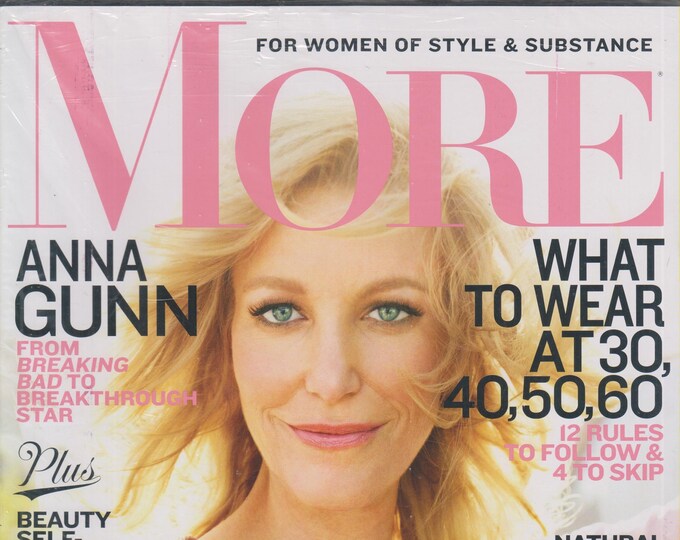 More March 2014 Anna Gunn From Breaking Bad to Breakthough Star (Magazine: Women's, Self-Help)