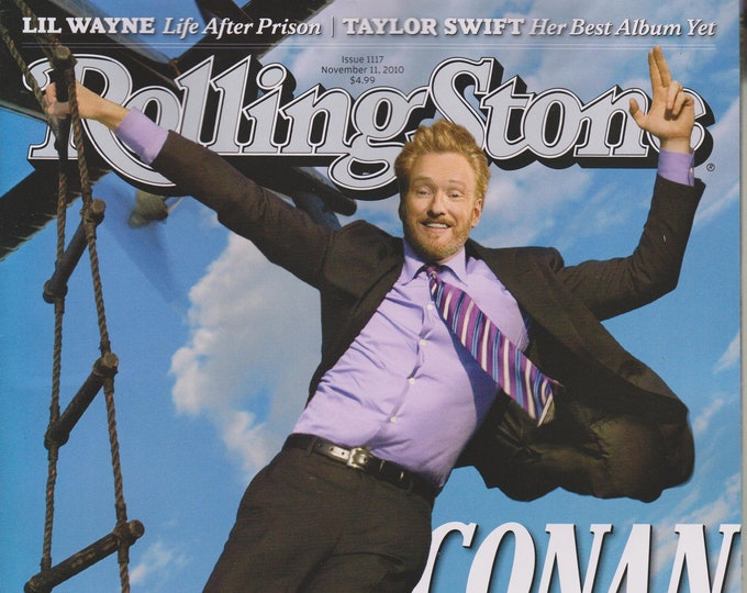 Rolling Stone November 11, 2010 Conan O'Brien, Doonesbury, Bill Gates (Magazine: Music, Commentary)