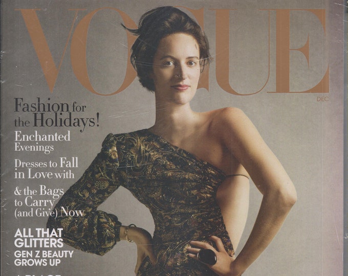 Vogue December 2019 The World According to Phoebe Waller-Bridge (Magazine:  Women's, Fashion)