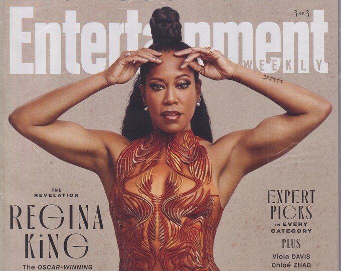 Entertainment Weekly May 2021 Regina King - The 2021 Oscars Issue (Magazine: Movies, Music, TV, Celebrities)
