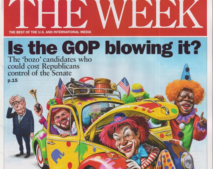 The Week September 2, 2022 Is The GOP Blowing It?, Trump's Motive, Willie Nelson (Magazine: Current Events, News)