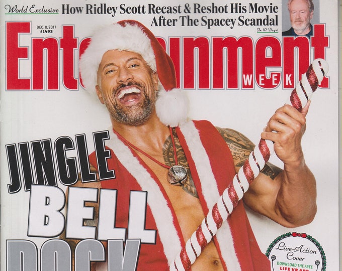 Entertainment Weekly  December 8, 2017 Jingle Bell Rock - Dwayne Johnson (Magazine: Movies, TV, Music, Books, Celebrities)