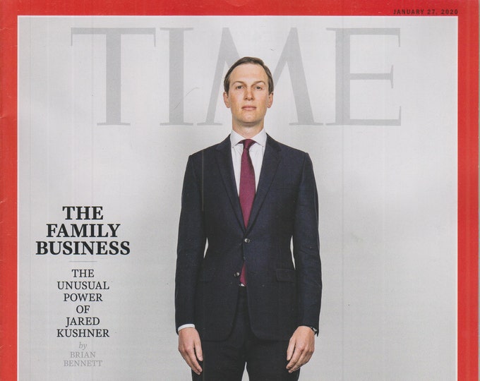 Time January 27, 2020 Jared Kushner - The Family Business    (Magazine: Current Events, Nonfiction)