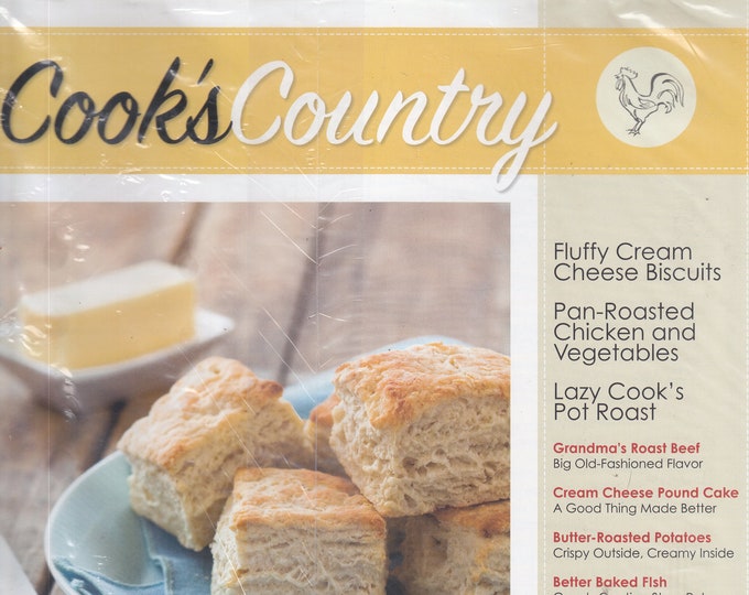 Cook's Country Fluffy Cream Cheese Biscuits; Chicken & Vegetables; Lazy Cook's Pot Roast (Magazine: Cooking, Recipes)