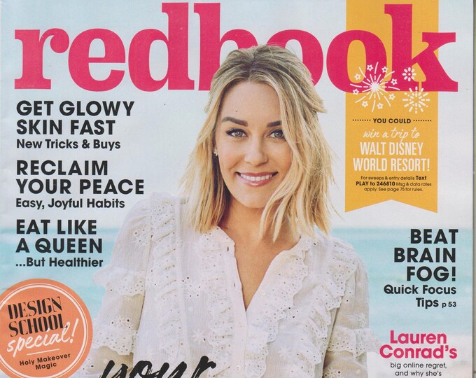 Redbook October 2018 Lauren Conrad's Big Online Regret - Your Fall Fun Planner