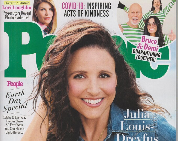 People April 27, 2020 Julia Louis-Dreyfus  (Magazine, Celebrities)