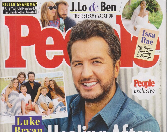 People August 9, 2021 Luke Bryan Healing After Tragedy   (Magazine: Celebrity, General Interest)