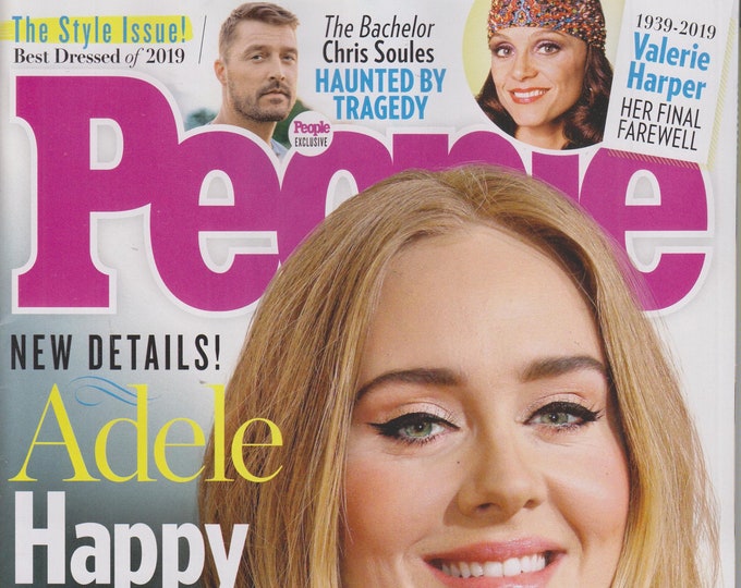 People September 16, 2019 Adele Happy After Heartbreak  (Magazine: Celebrities)