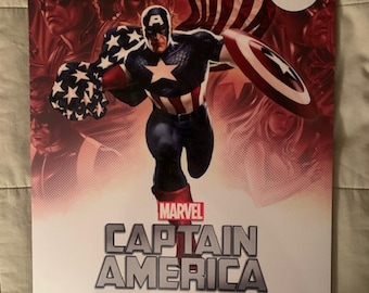 Marvel Captain America Poster Collection (40 Removable Posters) (Collectible Comic Hero)