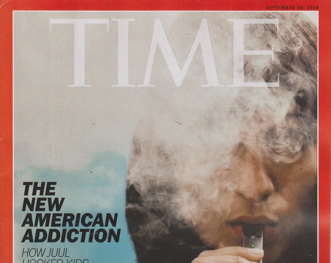 Time September 30, 2019 The New American Addiction (Magazine: Current Events, Nonfiction)